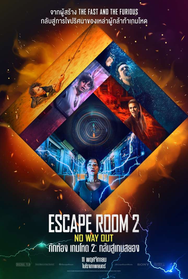 เรื่องย่อหนัง Escape Room: Tournament of Champions (2021) กักห้อง เกมโหด 2